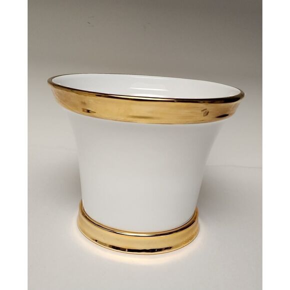 CHARLES WYSOCKI 2004 TELEFLORA MERRY CHRISTMAS PLANTER Vase - Picture 3 of 8